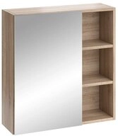 Vicco Badezimmerspiegelschrank Senyo, Sonoma, 62 x 64 cm (1-St)