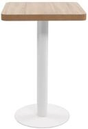 vidaXL Esstisch, Bistrotisch Hellbraun 50x50 cm MDF