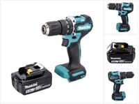 Makita Akku-Schlagbohrschrauber DHP 487 T1 18 V 40 Nm Brushless + 1x Akku 5,0...