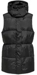ONLY Steppweste Langes Design Puffer Wattierte Stepp f&uuml;r Damen (1-tlg) Regular fit
