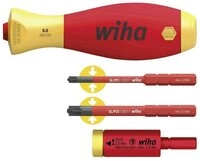 Wiha Drehmomentschl&uuml;ssel Drehmoment Set easyTorque Adapter electric mit slimVario