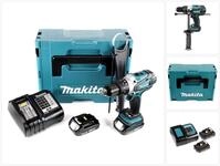Makita Schlagbohrmaschine DHP 458 SAJ Akku Schlagbohrschrauber 18 V 91 Nm + 2x...