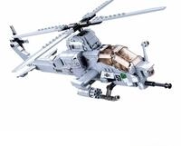 Sluban ModelBricks Kampfhubschrauber M38-B0838 Konstruktions-Spielset