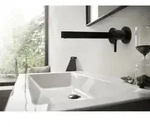 hansgrohe Sp&uuml;ltischarmatur schwarz