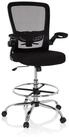 hjh OFFICE Drehstuhl Counterstuhl Vendo Work Stoff / Netzstoff (1 St),...