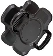 Brennenstuhl Gummi-Kabelhaspel Kompakt Leer 1169700010 Kabeltrommel,...