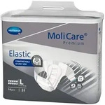 Molicare Inkontinenz-Einlage MoliCare Premium Elastic 10 Tropfen L, 4 x 14...
