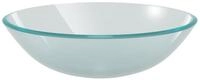 vidaXL Waschbecken Waschbecken Hartglas 42 cm Mattiert, Waschbecken Hartglas...