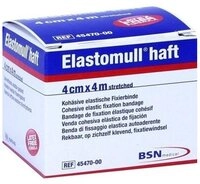 Elastomull Bandage ELASTOMULL haft 4 cmx4 m Fixierbinde 1 St&uuml;ck