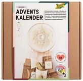 Folia Max Bringmann KG Adventskalender folia Bastelset Adventskalender Makramee...