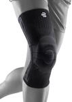 Kniebandage BAUERFEIND "Knee Support", Gr. L, schwarz, Obermaterial: 57%...