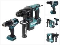 Makita Akku-Schlagbohrschrauber DLX 2278 Akku Kombo Kit Brushless + DHP 484