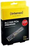 Intenso Intenso SSD M.2 PCIe Express interne Festplatte Premium 3D NAND 250GB