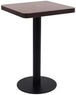 vidaXL Esstisch Bistrotisch Dunkelbraun 50x50 cm MDF (1-St)