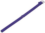 Nobby Hunde-Halsband Halsband Velours lila (Gothic)