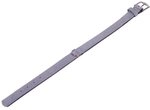 Nobby Hunde-Halsband Halsband Velours grau (Plume)