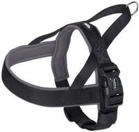 Nobby Hunde-Geschirr Norwegergeschirr "Classic Preno", schwarz/grau, L-XL