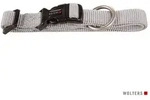 Wolters Hunde-Halsband Professional Halsband grau|silberfarben Gr.M extra-breit | 2