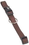 HURTTA Hunde-Halsband Halsband "Classic", braun, XXS, Nylon