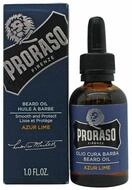 PRORASO Bart&ouml;l Azur Lime Bartpflege  &Ouml;l 30ml
