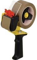 tesa Klebeband tesa Packband-Abroller Schwarz, Gelb Rollenbreite (max): 50 mm Rolle