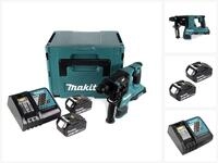 Makita Akku-Bohrhammer DHR 280 RTJ Akku Bohrhammer Brushless SDS-PLUS im Makpac...