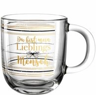 LEONARDO Tasse EMOZIONE Lieblingsmensch 300 ml, Glas