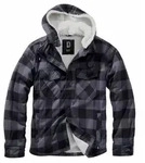 Brandit Kurzjacke Lumber Jacket Hooded schwarz M