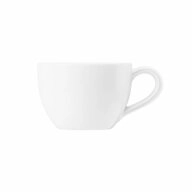 Seltmann Weiden Espressotasse Beat Wei&szlig; 110 ml, Porzellan