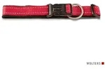 Wolters Hunde-Halsband Soft & Safe Halsband rot|schwarz Gr.0 | 1 cm x 25 cm - 28 cm
