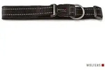 Wolters Hunde-Halsband Soft & Safe Halsband schwarz Gr.-1 | 1 cm x 20 cm - 24 cm