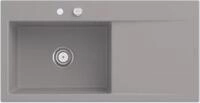 Villeroy & Boch K&uuml;chensp&uuml;le 3362 02 KD, Rechteckig, 100/22 cm, Becken links