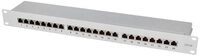 LogiLink Kat.6A Patchpanel 24 Ports Netzwerk-Patch-Panel (24 Ports, Cat.6A,...