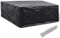 vidaXL Gartenm&ouml;bel-Schutzh&uuml;lle 260 x 260 x 90 cm Gartenm&ouml;bel-Abdeckung 10...