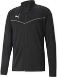 Trainingsjacke PUMA "TEAMRISE TRAINING POLY JACKET", Herren, Gr. S, schwarz (puma