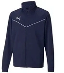 PUMA Sweatjacke PUMA teamRISE Poly Trainingsjacke Kids Polyester blau 116 EU