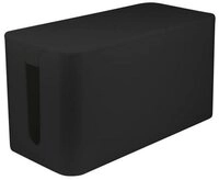 LogiLink Kabelbox klein, 235 x 115 x 120 mm Kabelmanager B&uuml;ro Zuhause Schwarz