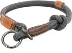 TRIXIE Hunde-Halsband BE NORDIC Zug-Stopp-Halsband - dunkelgrau/braun - 40...