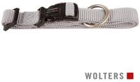 Wolters Hunde-Halsband Halsband Professional extra breit silber