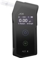 ACE Alkohol-Schnelltest ACE X Alkoholtester Schwarz 0.0 bis 5 &permil; inkl. Display