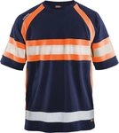 Bl&aring;kl&auml;der Warnschutz-Shirt High Vis UV T-Shirt