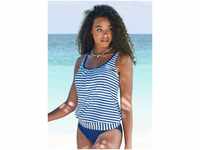 Venice Beach Bikini-Hose Summer im Mustermix, blau