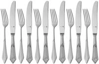 WMF Besteck-Set F&auml;cher Dessertbesteck-Set, 12-teilig, Cromargan protect&reg; (12-tlg),