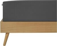 Schiesser Spannbettlaken Jessi aus 100% Baumwolle, Jersey, Gummizug: rundum, (1