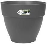 Elho Pflanzk&uuml;bel Elho &Uuml;bertopf Kunststoff anthrazit &Oslash; 55 cm Vibia