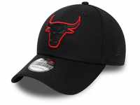 New Era Flex Cap 39Thirty Stretch OUTLINE Chicago Bulls