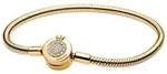 Pandora Armband 569046C01, Funkelndes Crown O f&uuml;r Damen Goldfarben goldfarben...