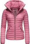 Marikoo Steppjacke L&ouml;wenbaby stylische &Uuml;bergangsjacke mit abnehmbarer Kapuze