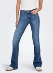 ONLY Bootcut-Jeans ONLBLUSH &ndash; Bootcut-Jeans mit Mid Waist f&uuml;r bequeme Silhouette