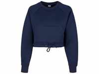 URBAN CLASSICS Sweatshirt Urban Classics Damen Ladies Oversized Short Raglan...